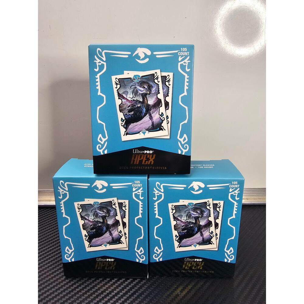 X3 Ultra PRO MTG Shiko, Paragon of the Way 105ct APEX Deck Protector sleeves.